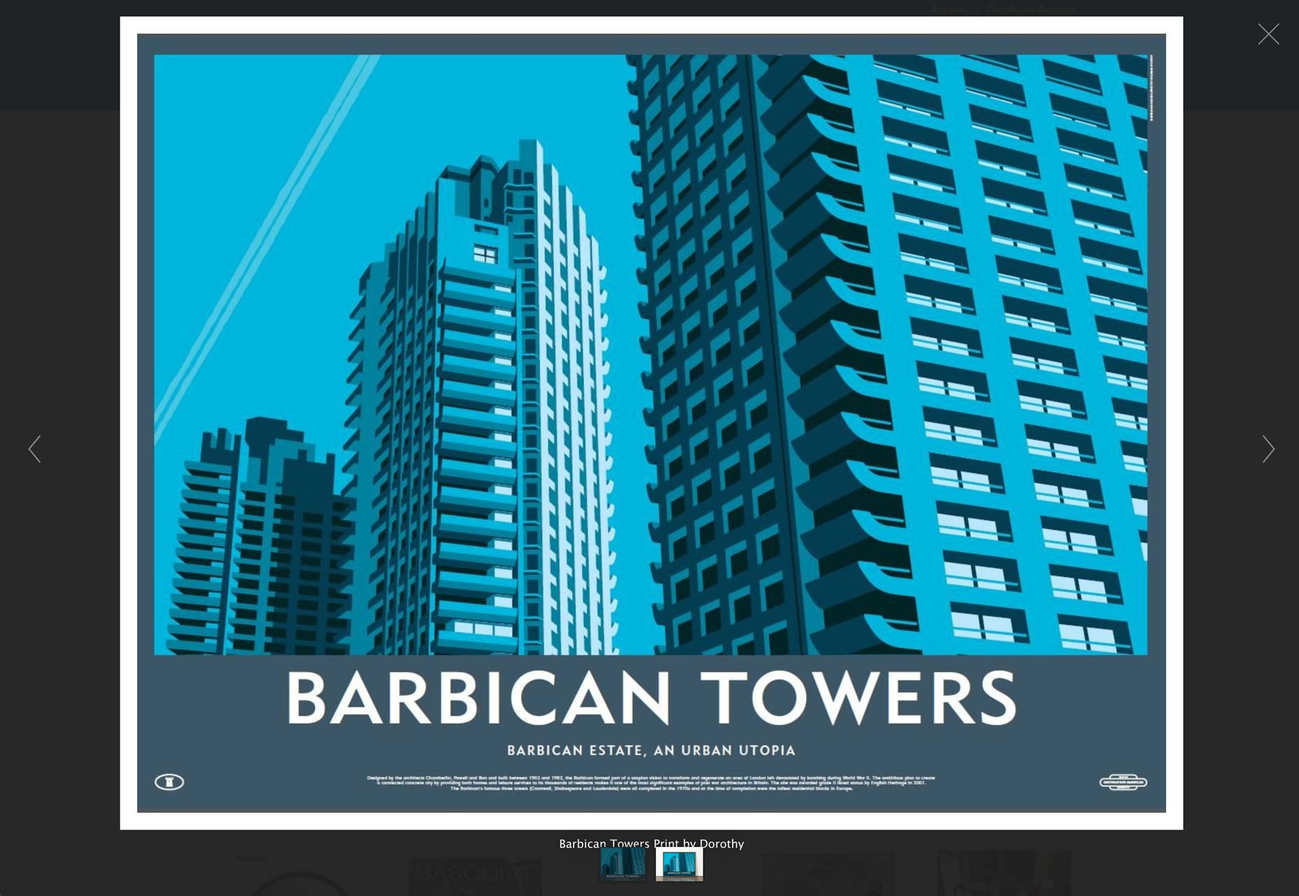 30 Creative Gifts for Designers, Christmas 2017 barbican-print