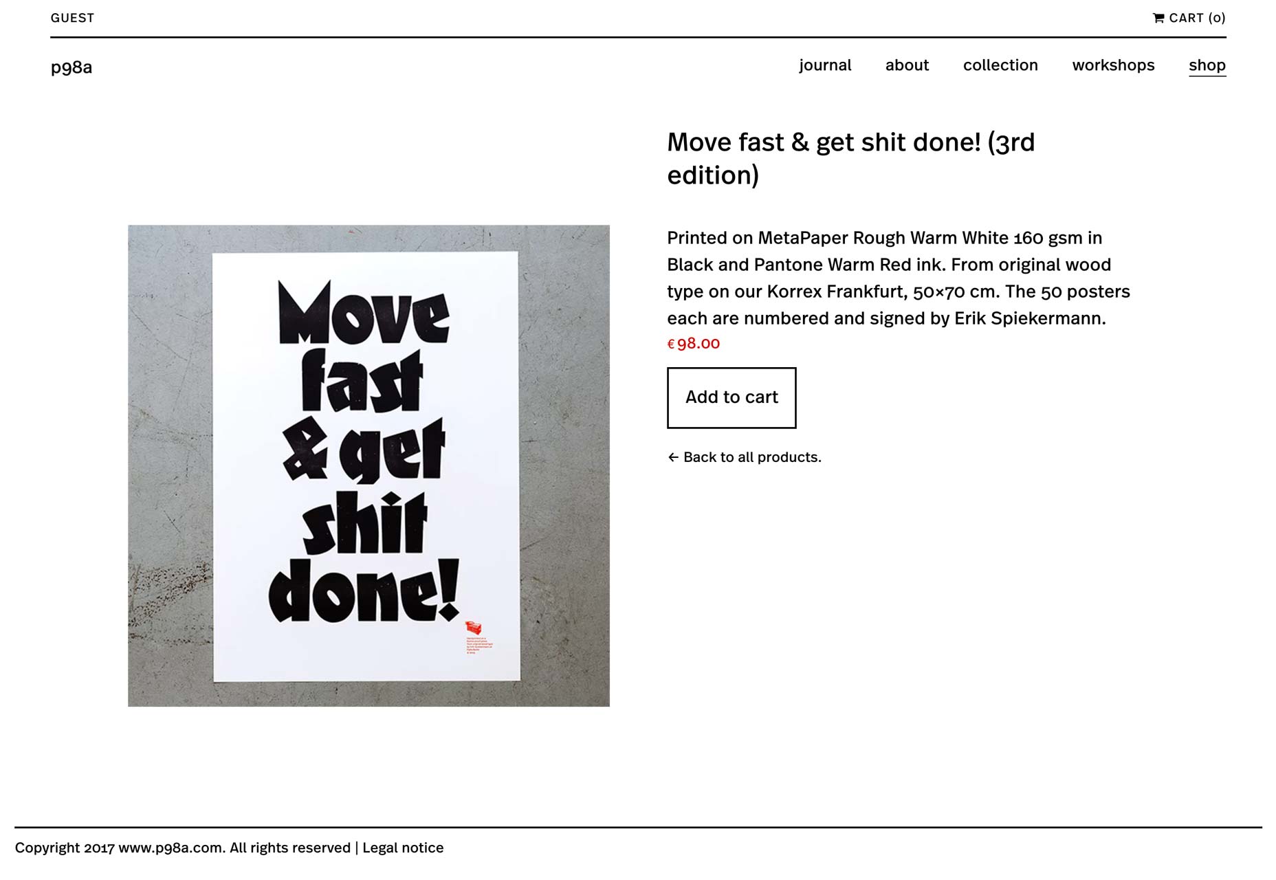 30 Creative Gifts for Designers, Christmas 2017 spiekermann-print