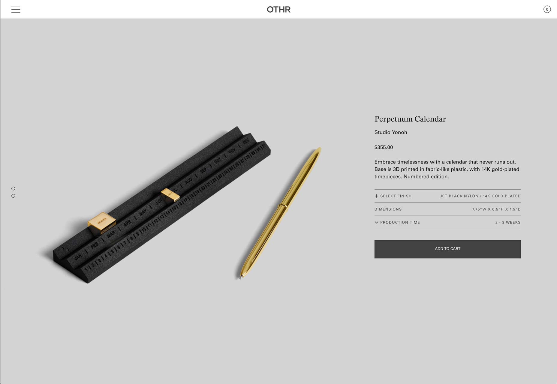 30 Creative Gifts for Designers, Christmas 2017 perpetuum-calendar
