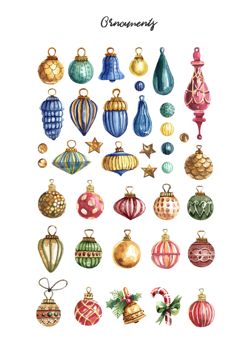 Free Download: Watercolor Christmas 5