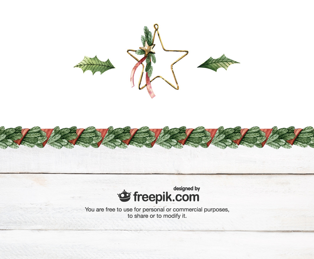 Free Download: Watercolor Christmas 8