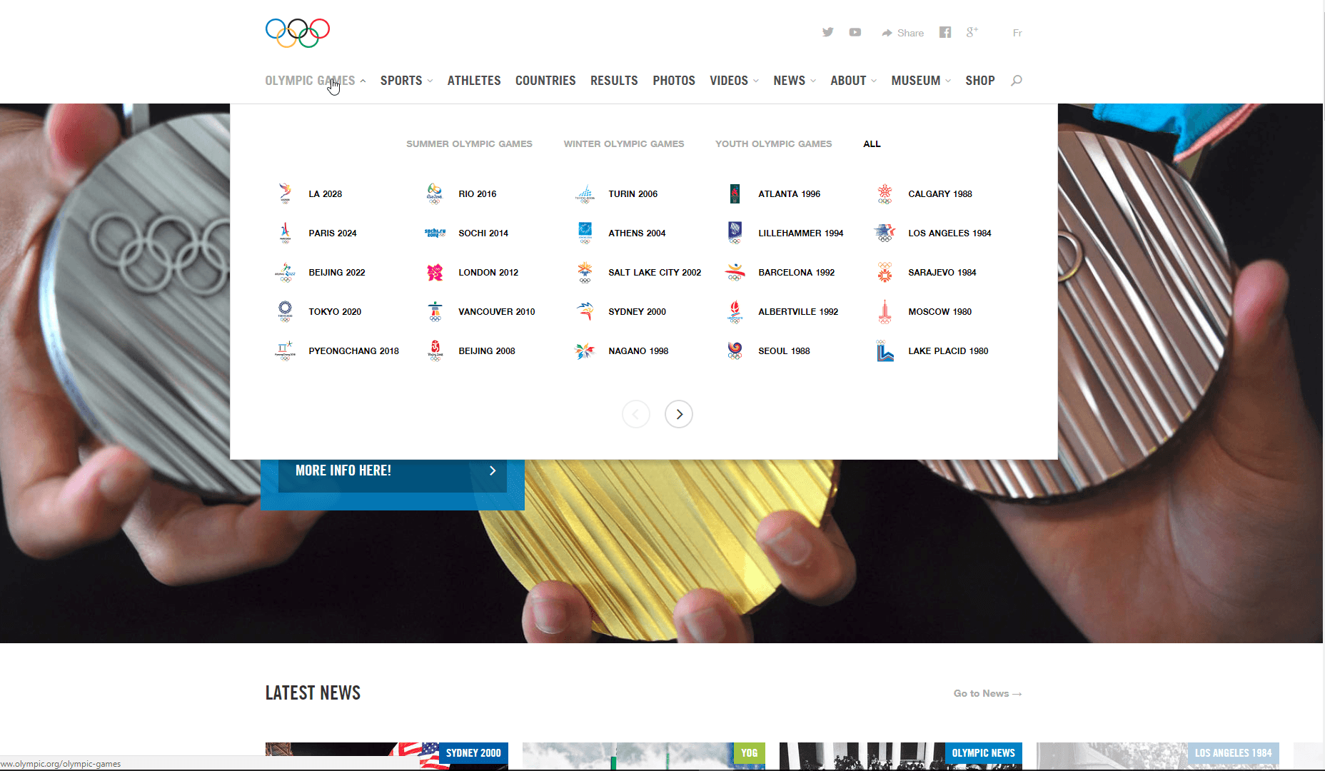 11 Ways to Design the Perfect Site Navigation Olympics