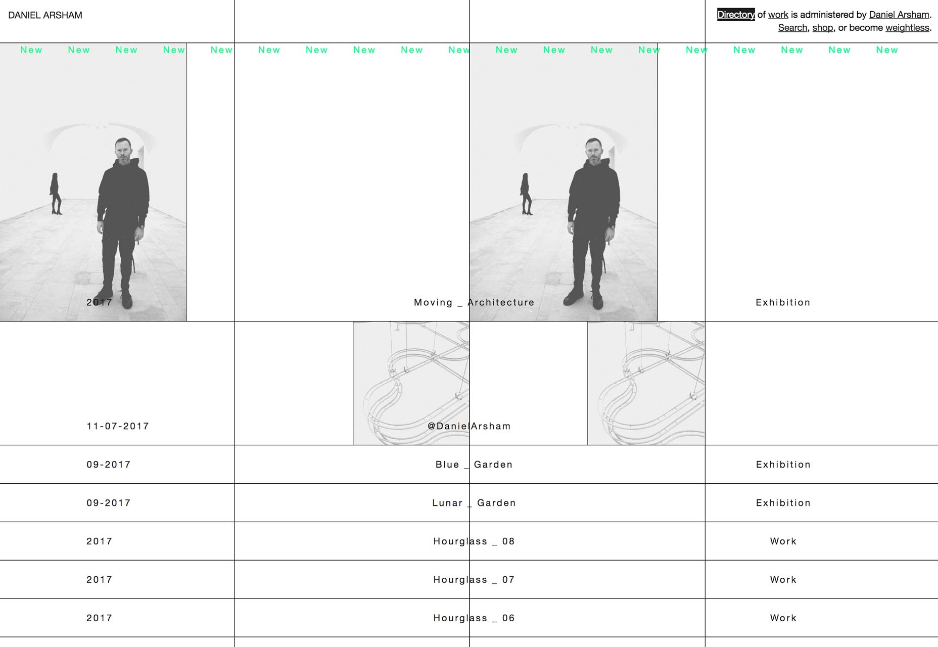 20 Best New Portfolio Sites, November 2017 danielarsham