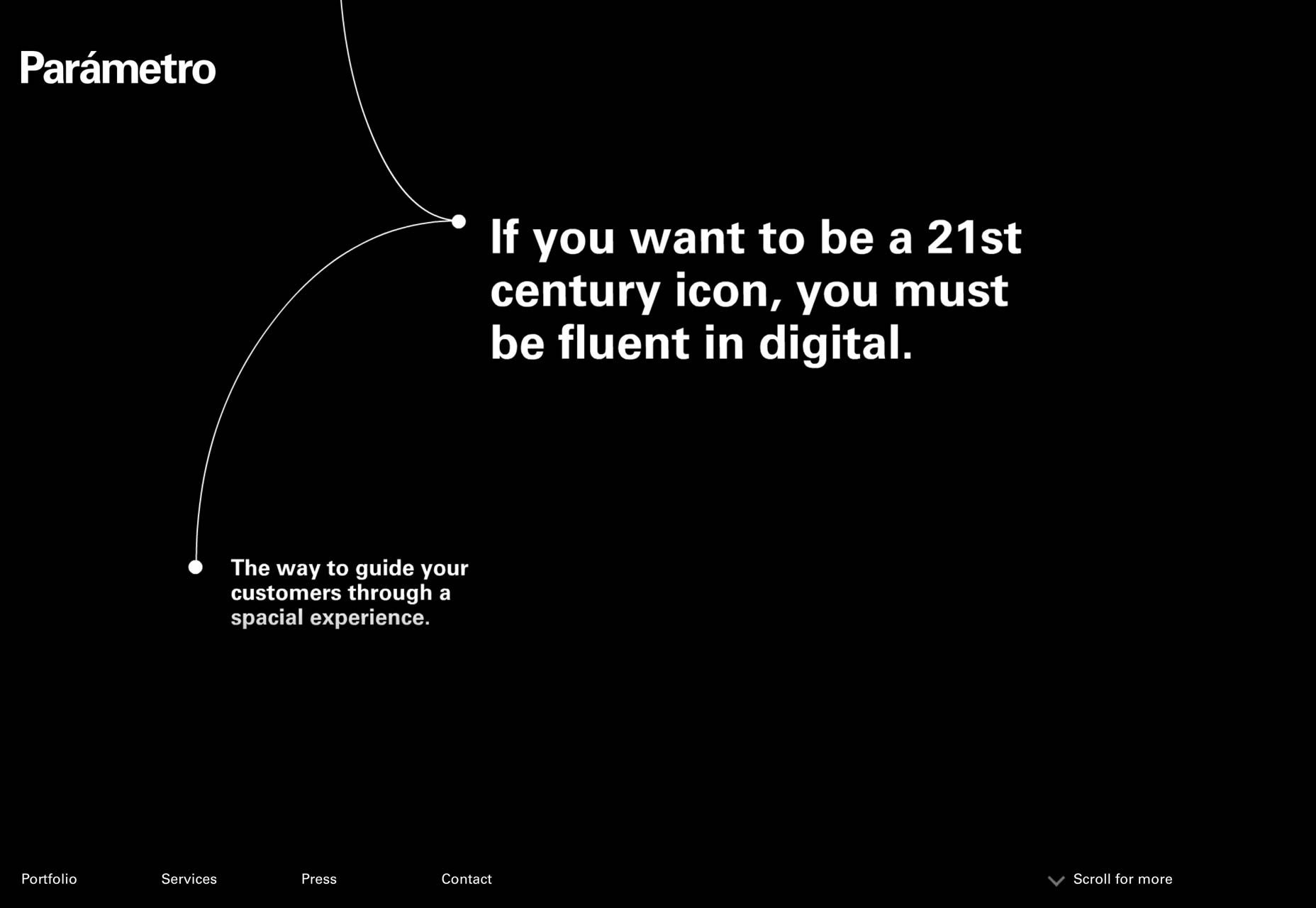 20 Best New Portfolio Sites, November 2017 parametro