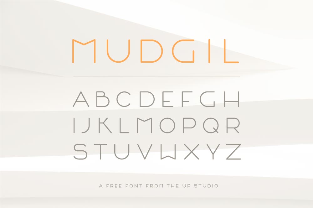 Free Download: Mudgil Font mudgil-free-font-by-the-up-studio-architecture-and-brand-design
