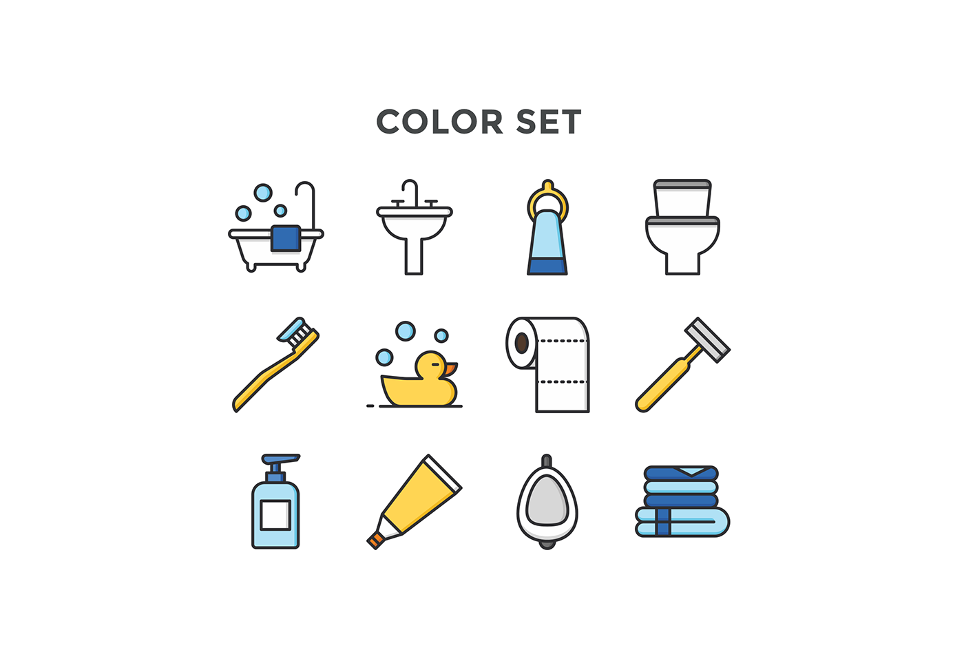 Free Download: Bathroom Icons b4