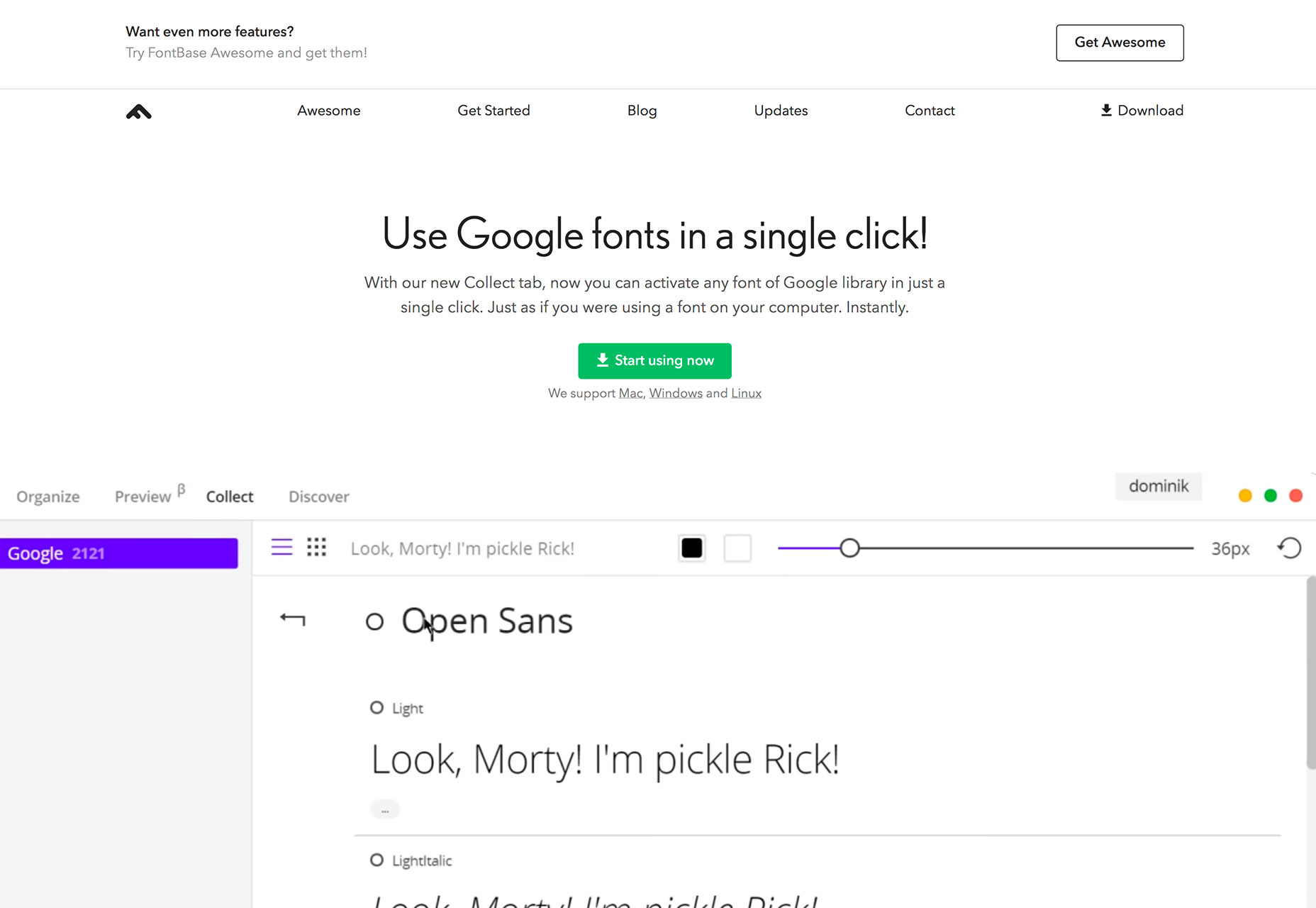 What’s New for Designers, November 2017 fontbase