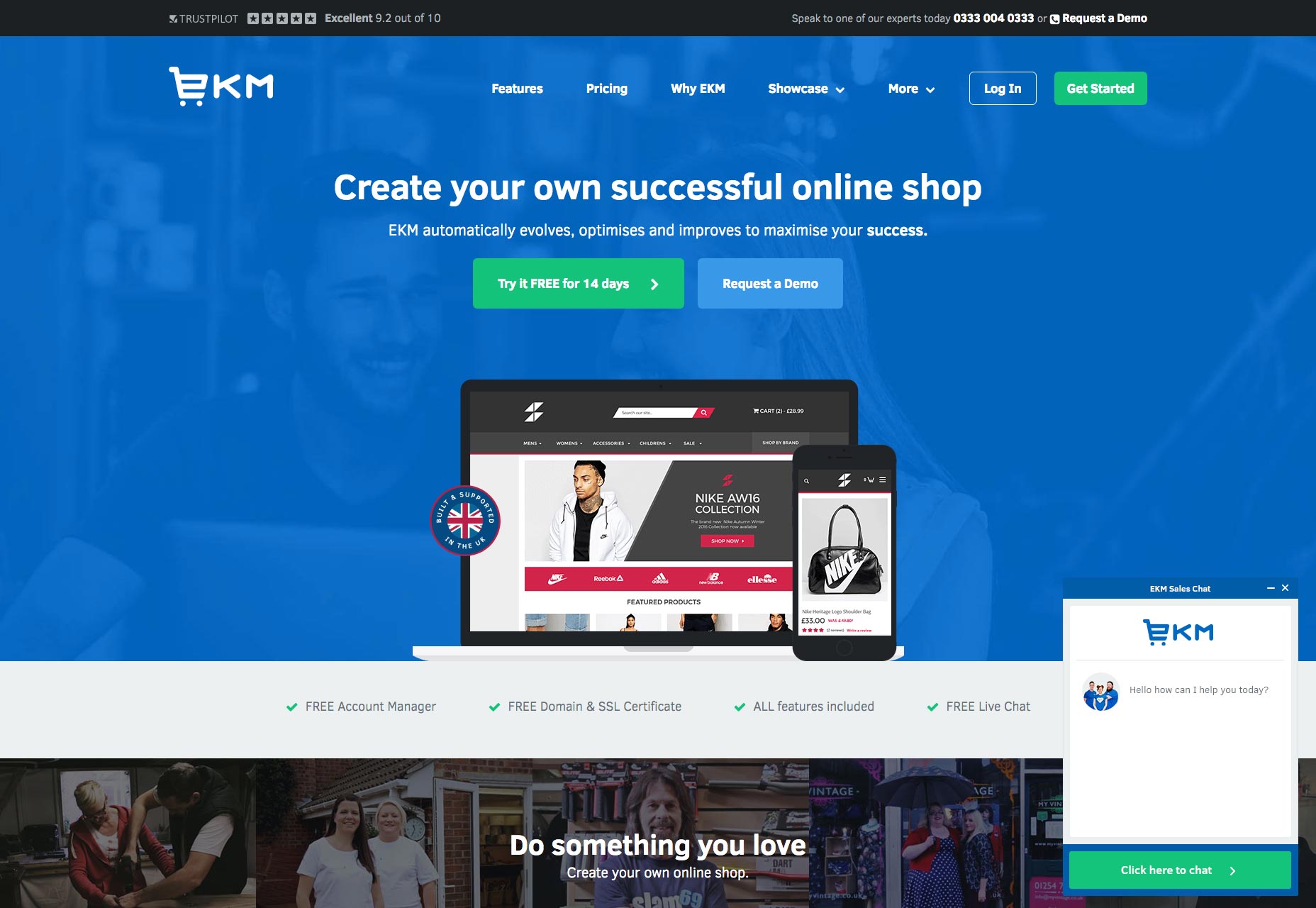 14 Best eCommerce Options for Designers 05-ekm