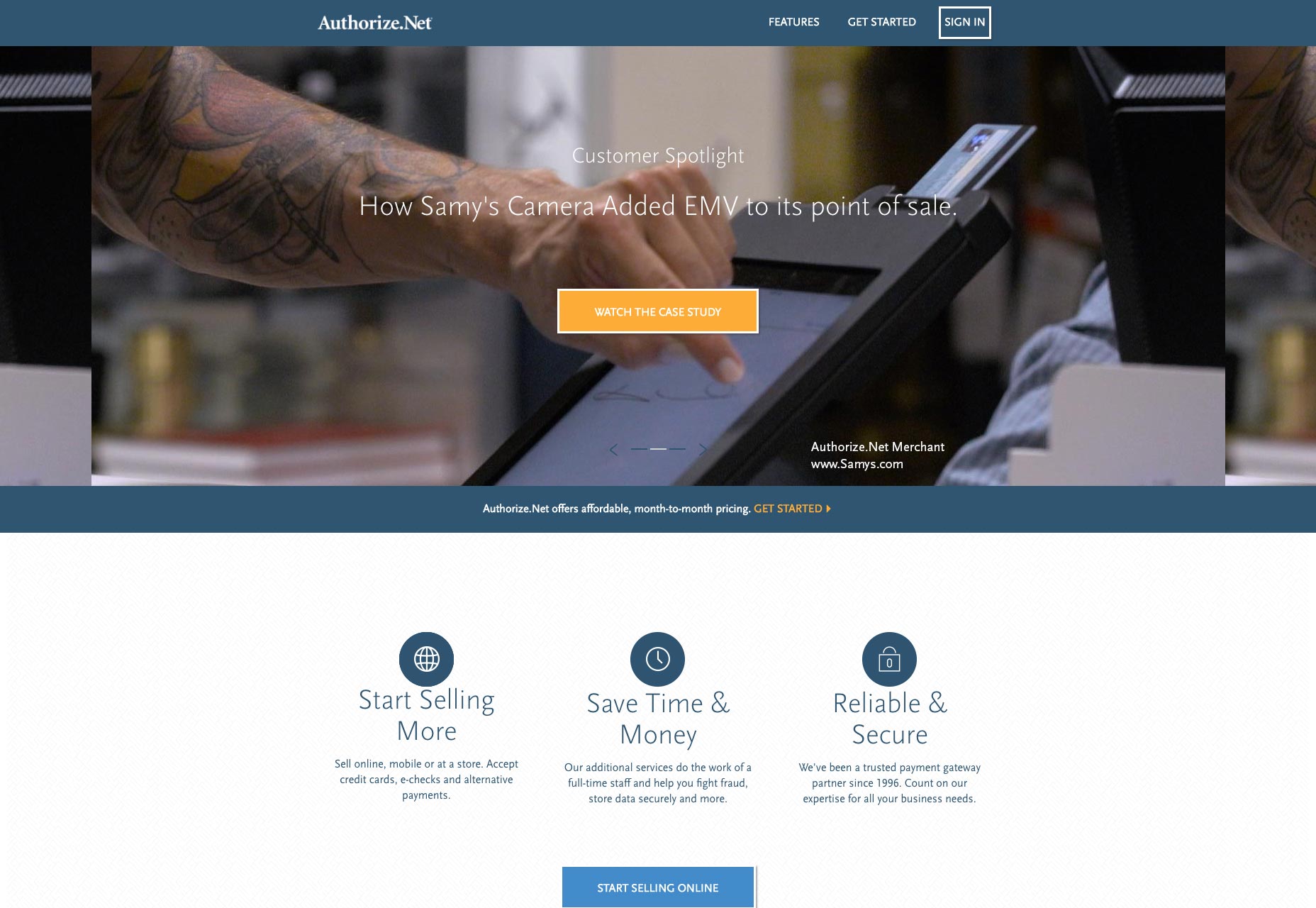 14 Best eCommerce Options for Designers 13-authorize