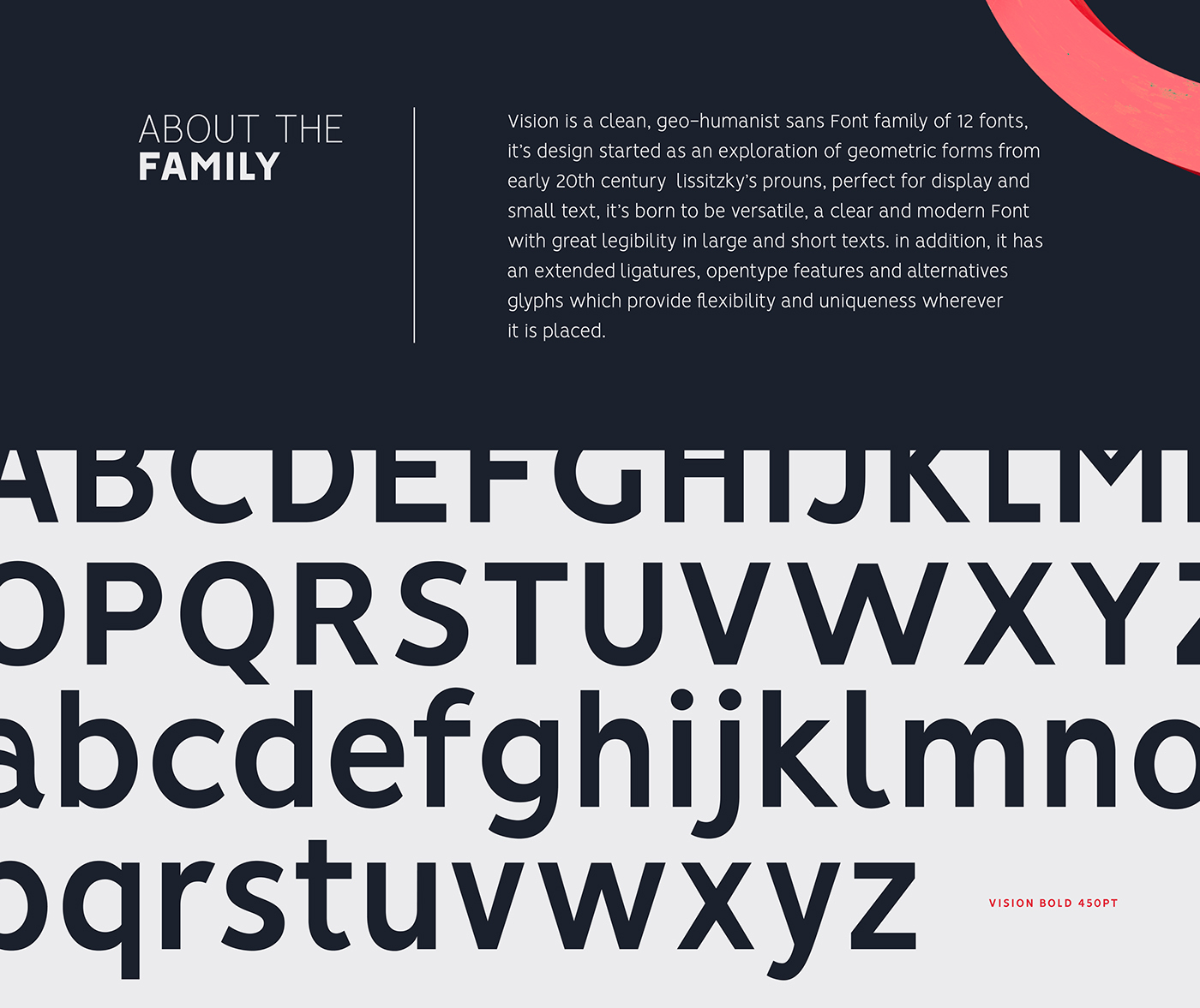 Free Download: Vision Family of 12 Fonts v4