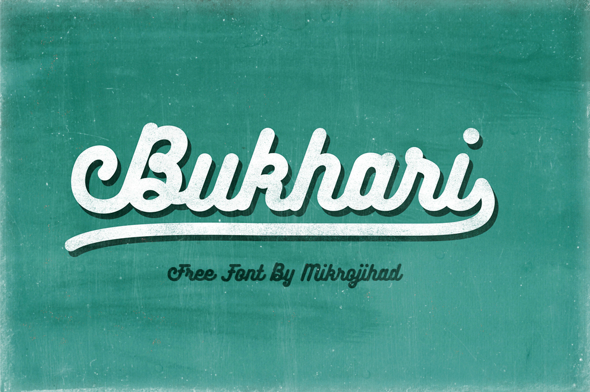 Free Download: Bukhari Script Font b1