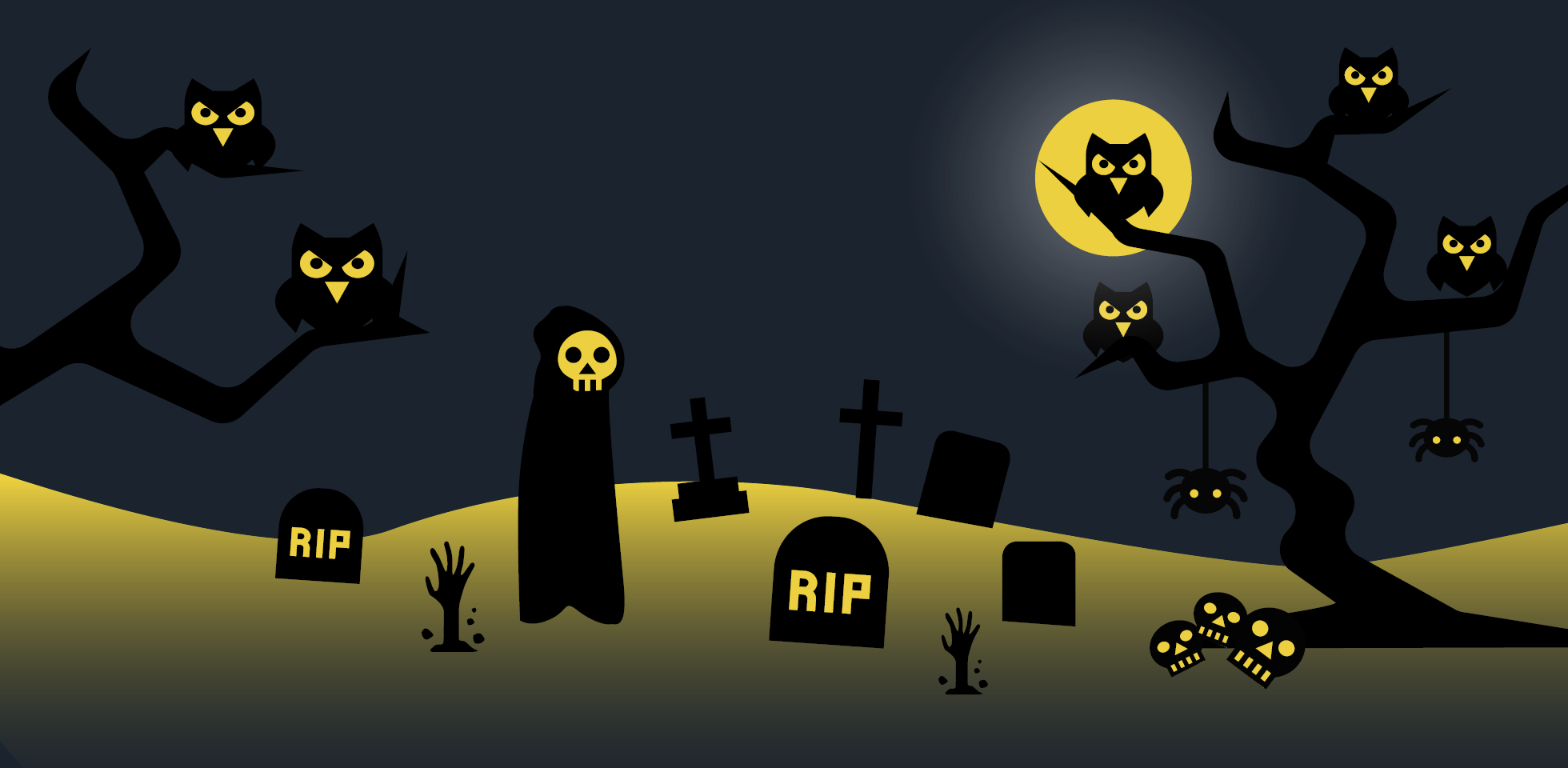 Free Download: 40+ Halloween Icons halloween-set-1960x960-2