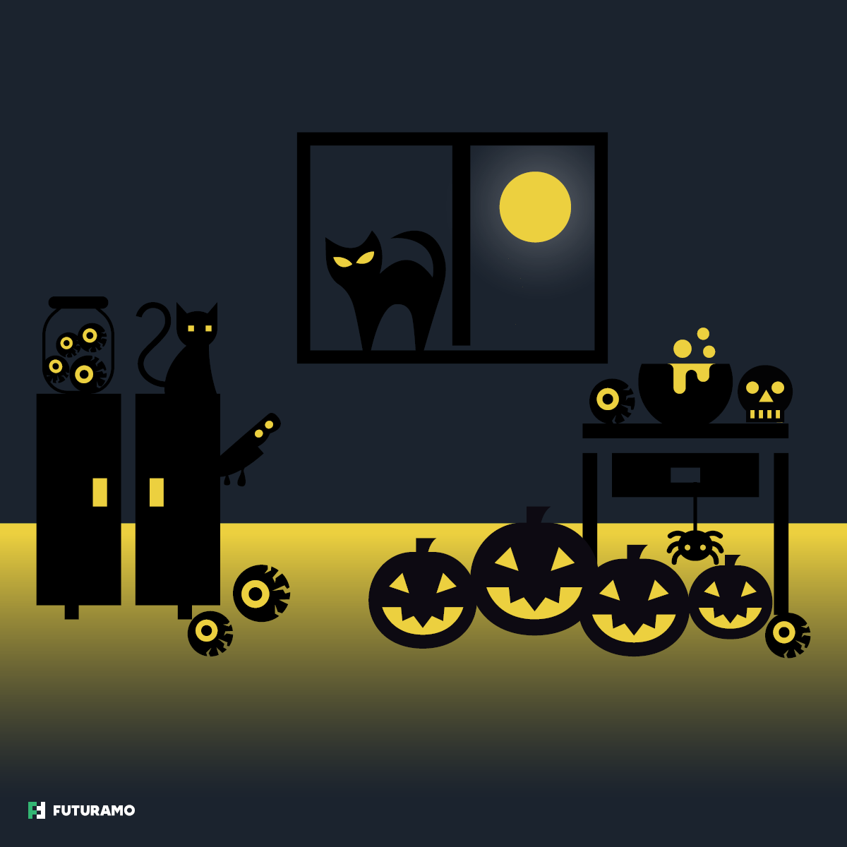 Free Download: 40+ Halloween Icons halloween-1200x1200px3