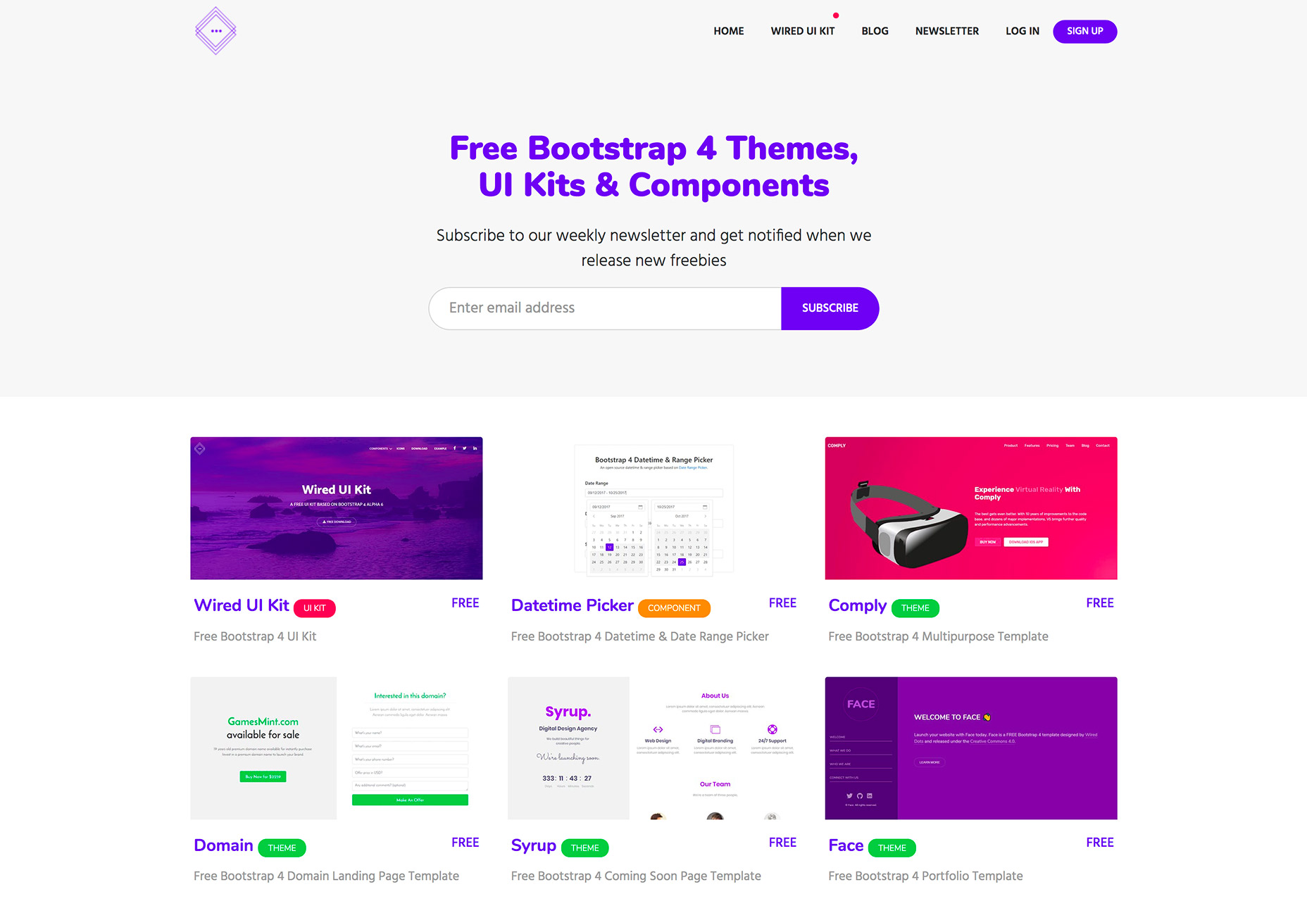 What’s New for Designers, October 2017 free-bootstrap