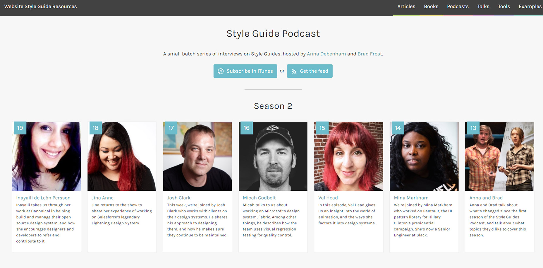 12 Best Web Design Podcasts 04-style-guides-podcast