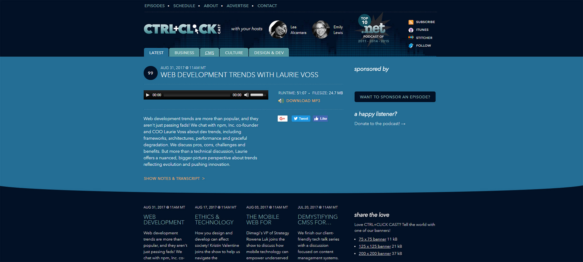 12 Best Web Design Podcasts 08-ctrl-click-cast-podcast