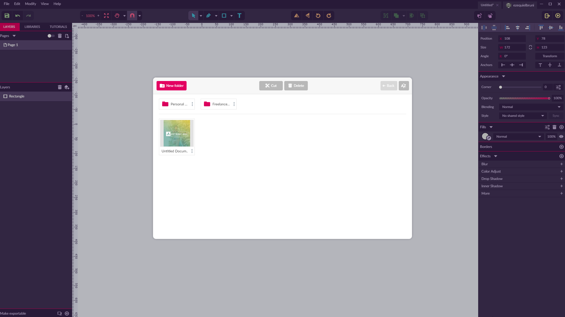 Getting Started With Free Vector App Gravit cloud