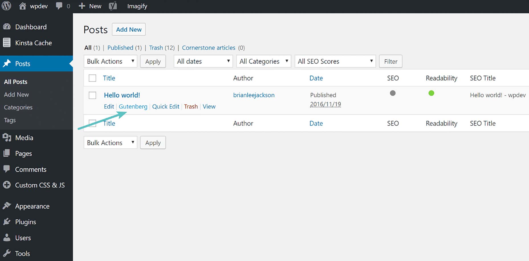 Will Gutenberg Kill the Page Builder Industry? gutenberg-link-on-post