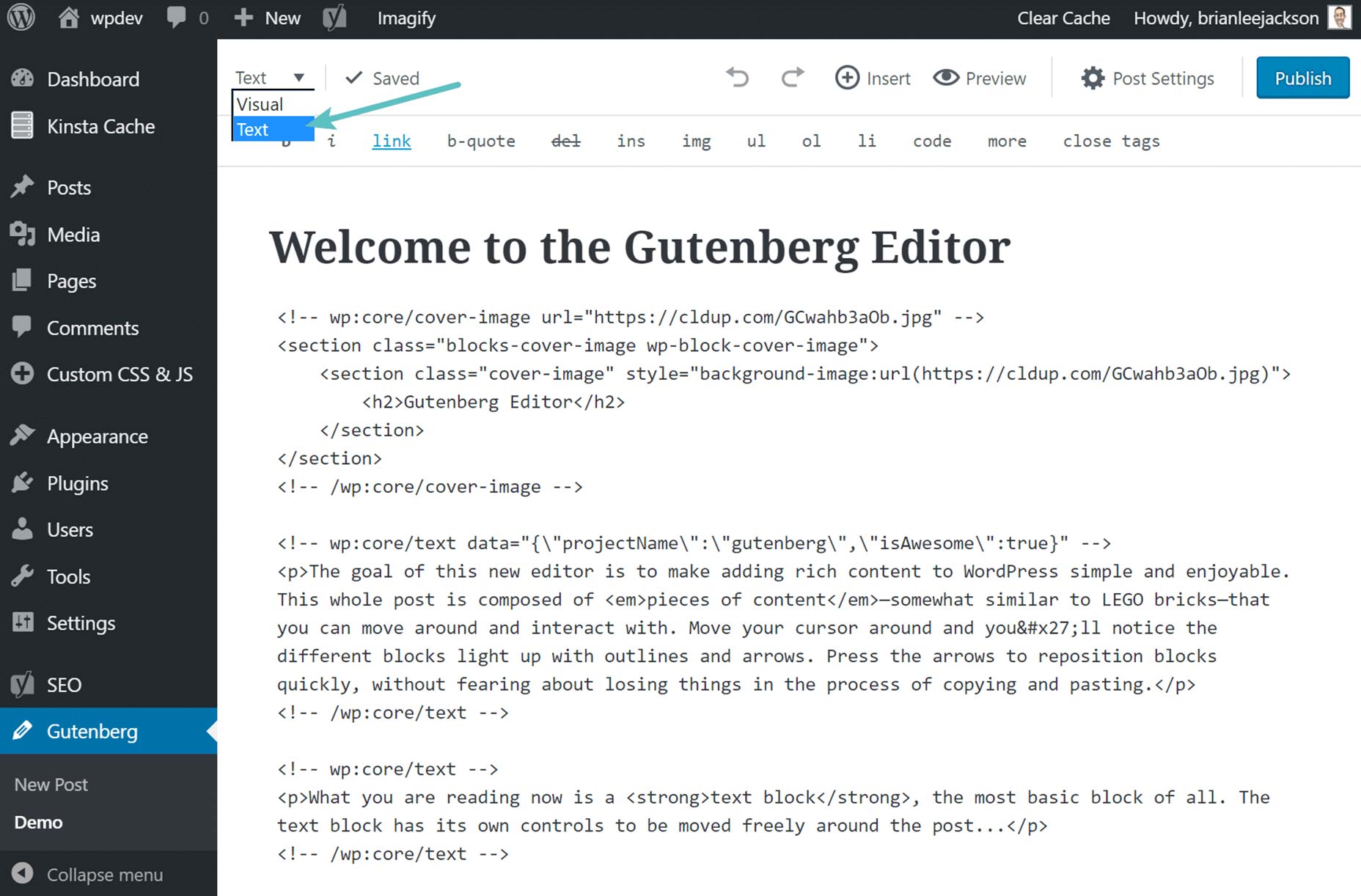 Will Gutenberg Kill the Page Builder Industry? gutenberg-text-editor