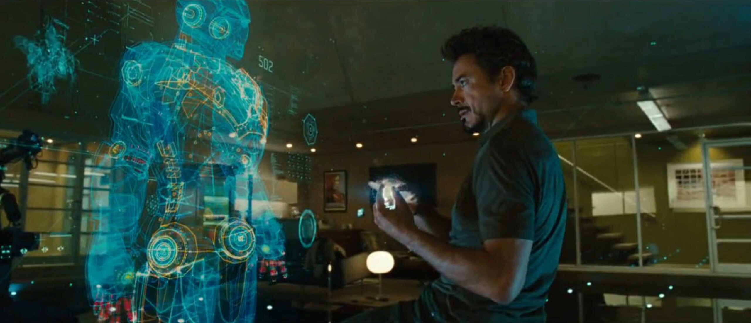 What 3D UIs Will (Probably) Look Like ironman