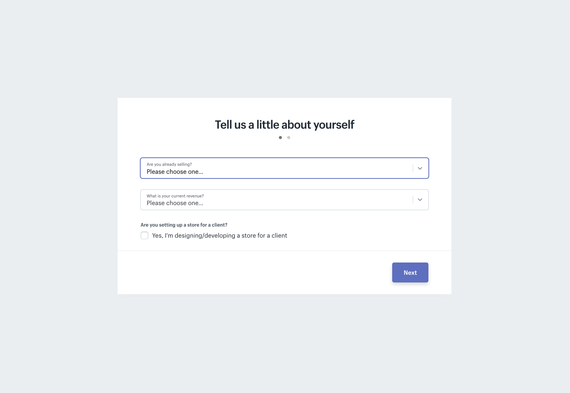 Ultimate UX Design Guide to SaaS On-Boarding, Part 1: Sign-up Forms 2_shopify