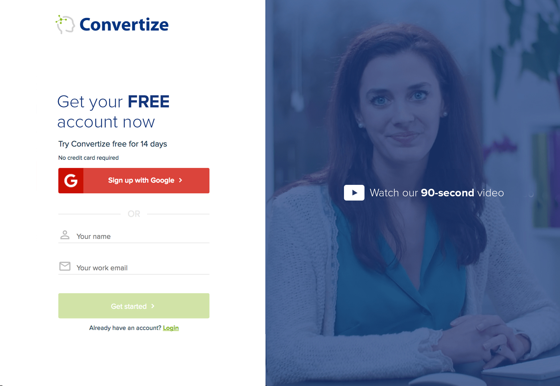 Ultimate UX Design Guide to SaaS On-Boarding, Part 1: Sign-up Forms 6_convertize