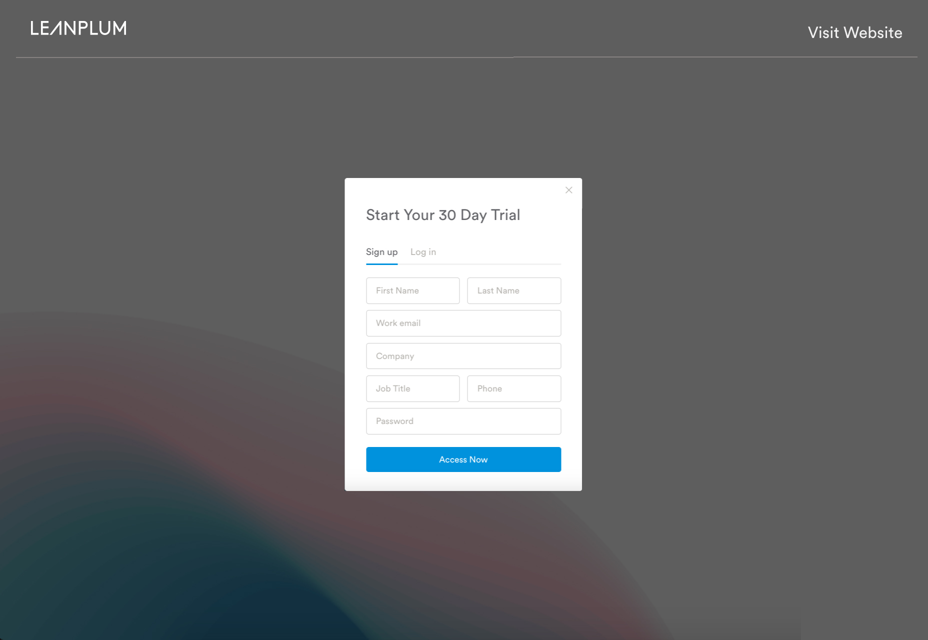 Ultimate UX Design Guide to SaaS On-Boarding, Part 1: Sign-up Forms 8_leanplum