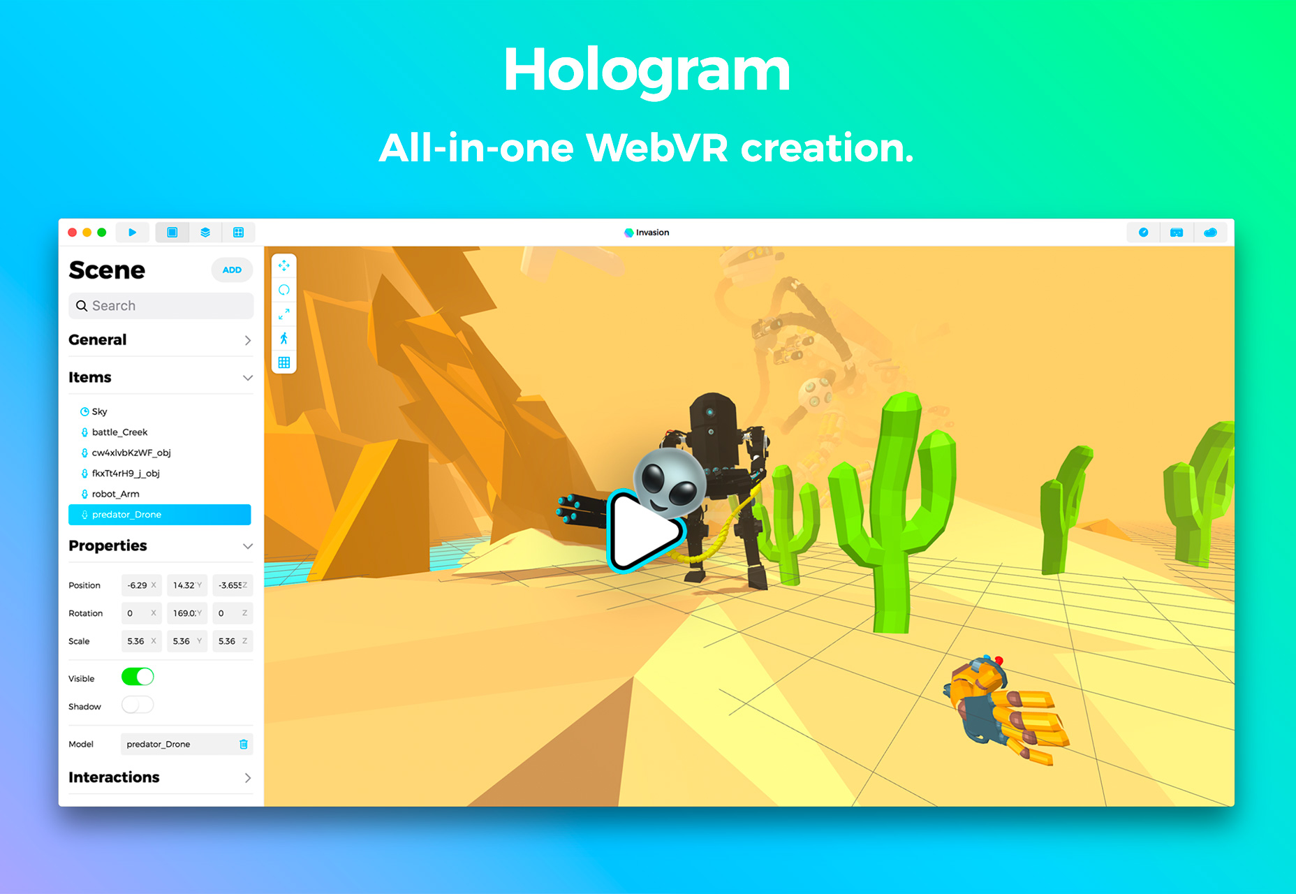 What’s New for Designers, September 2017 hologram