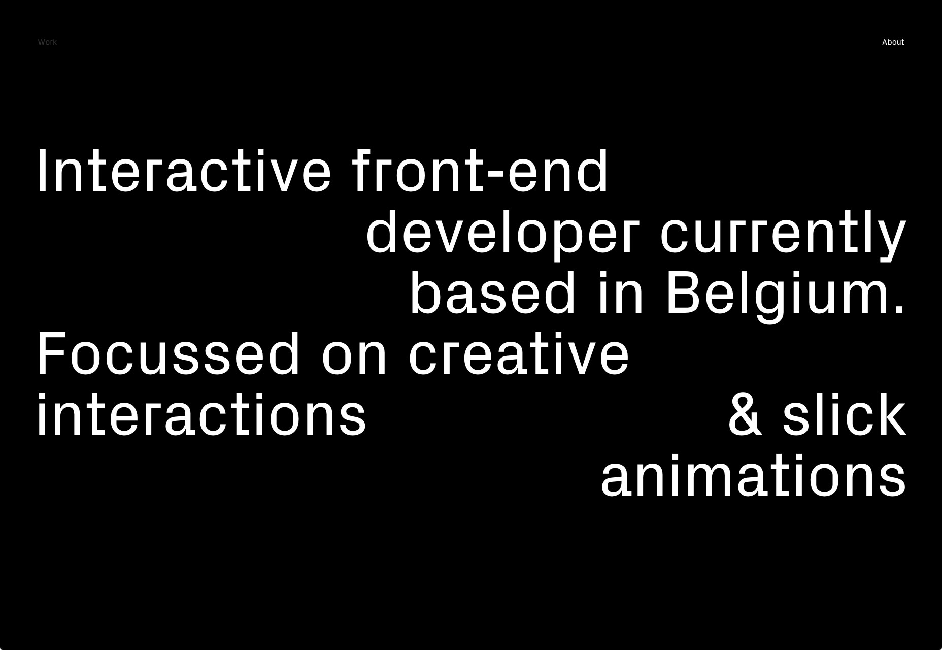 20 Best New Portfolio Sites, September 2017 003