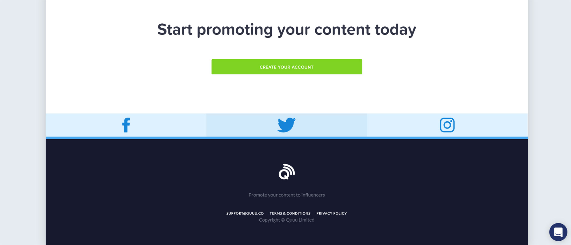 12 Essential Scroll-To-View Animation Trends 05-quuu-promote-animated-buttons
