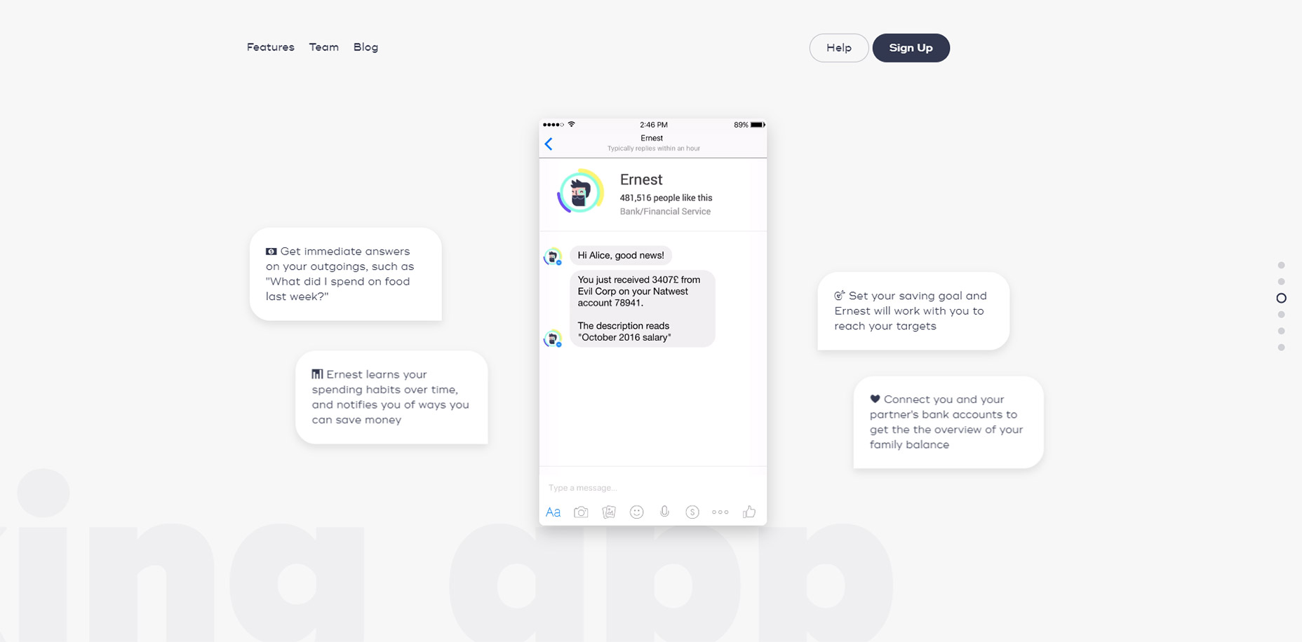 12 Essential Scroll-To-View Animation Trends 11-ernest-app-design-landing-page