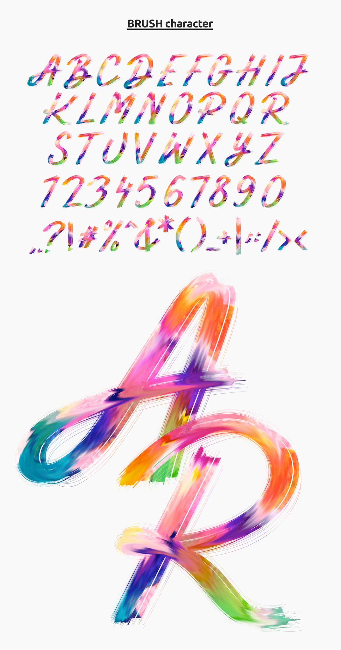 Free Download: Brush Font ae772854753181.5967d677047e3