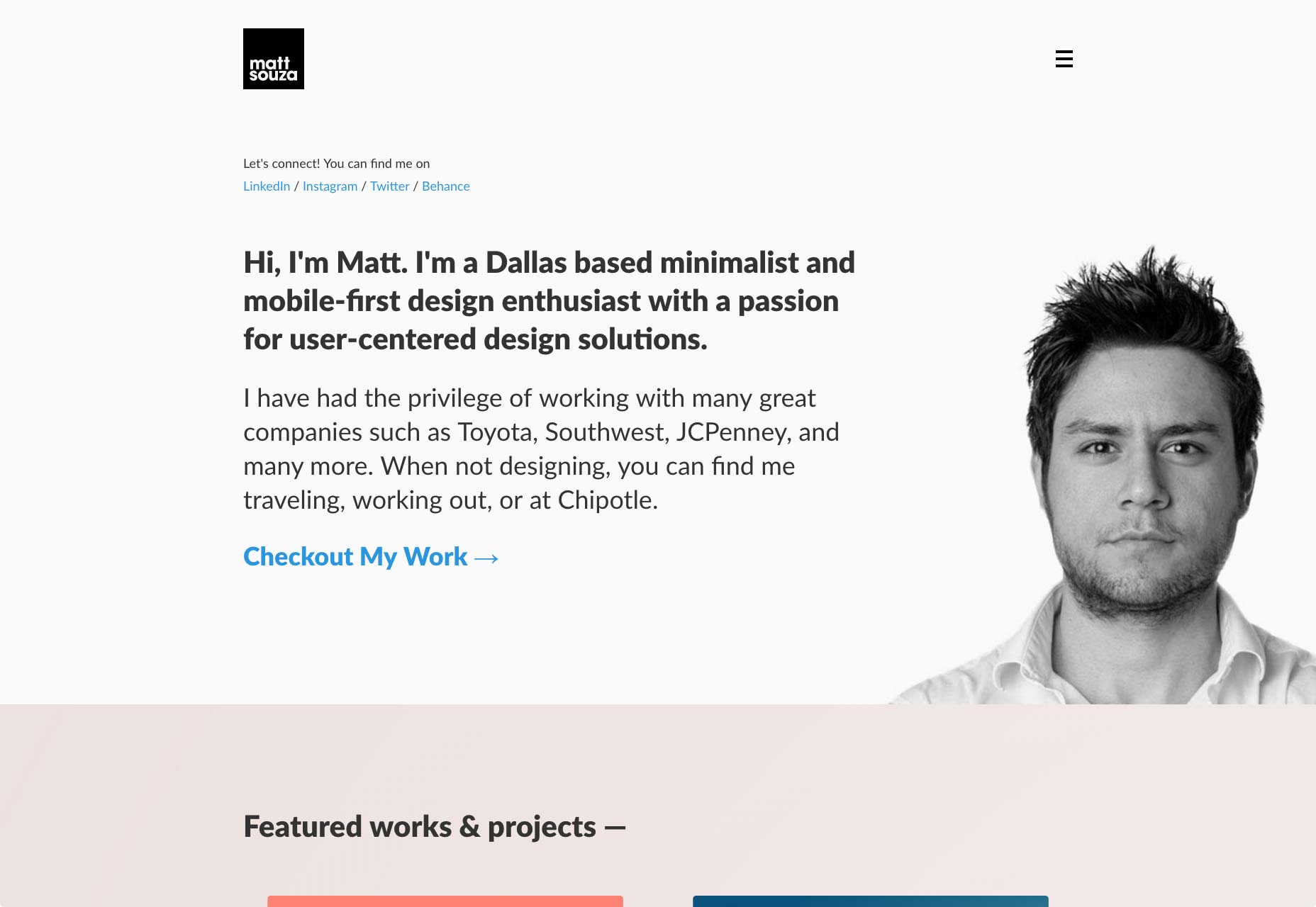 19 Best New Portfolio Sites, August 2017 011