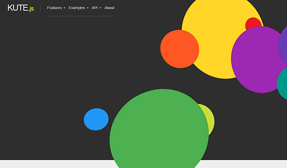 75 Web Animation Tools You Have to Try 6-kute-js