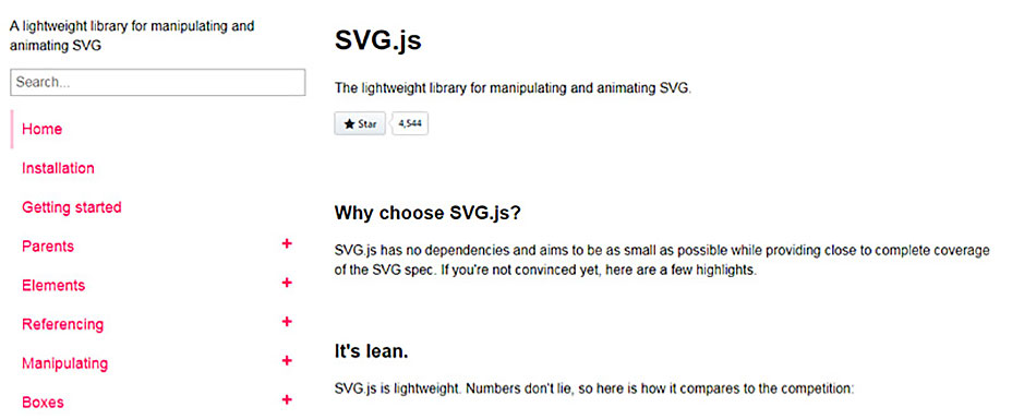 75 Web Animation Tools You Have to Try 9-svg-js