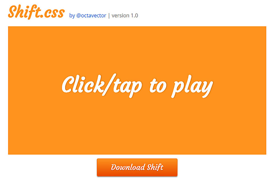 75 Web Animation Tools You Have to Try 29-shift-css