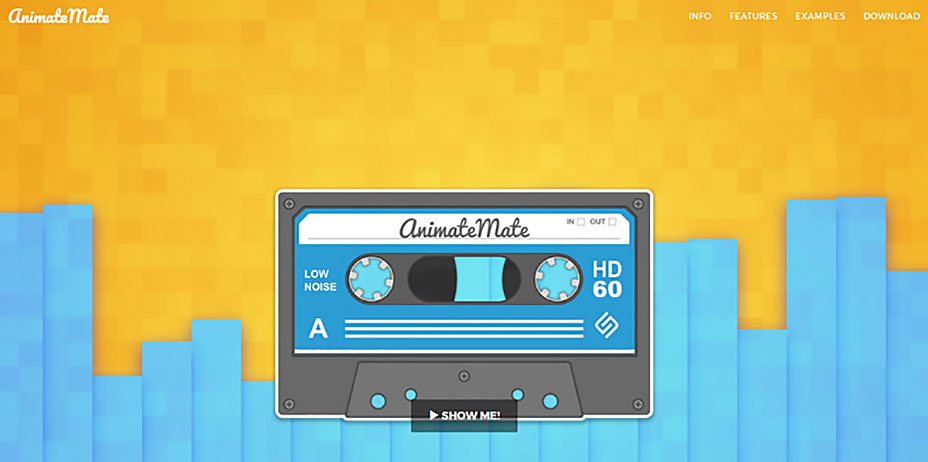 75 Web Animation Tools You Have to Try 47-animate-mate