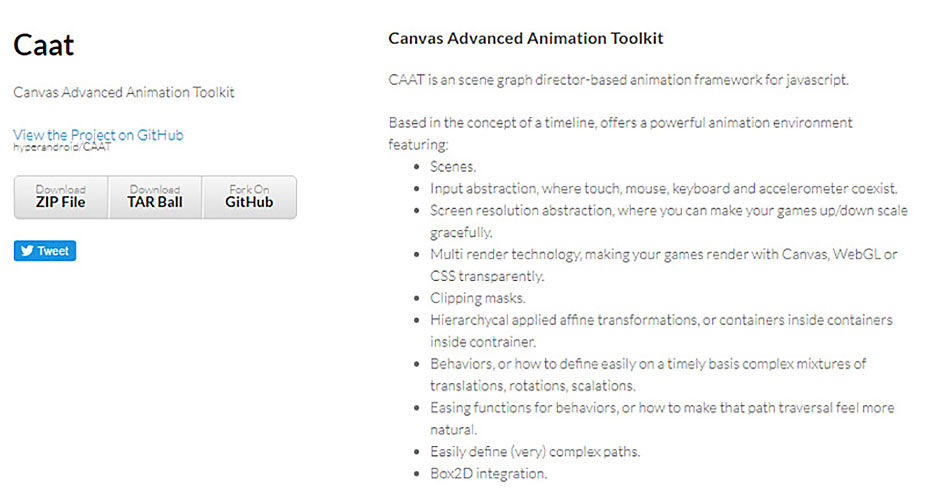 75 Web Animation Tools You Have to Try 48-caat