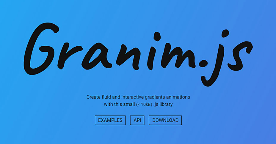 75 Web Animation Tools You Have to Try 49-granim-js