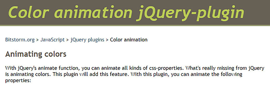 75 Web Animation Tools You Have to Try 71-Color animation