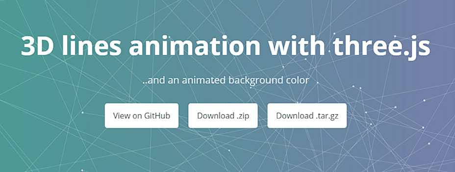 75 Web Animation Tools You Have to Try 74-3d lines