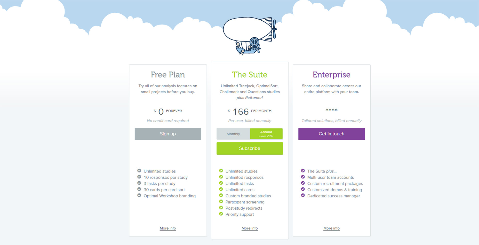 11 Pricing Table Designs That Really Sell 06-optimal-workshop-pricing