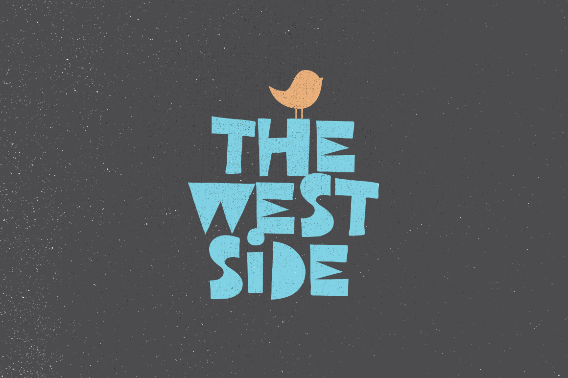 Free Download: West Side Font w1