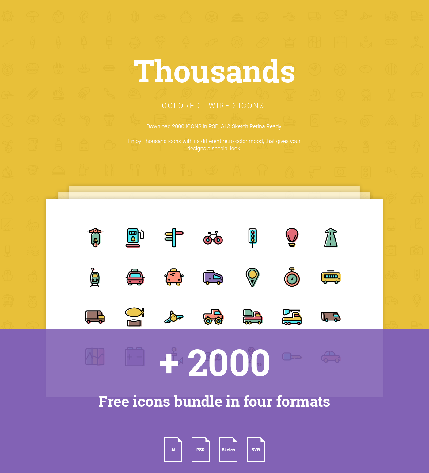 Free Download: 2000+ Icons t1