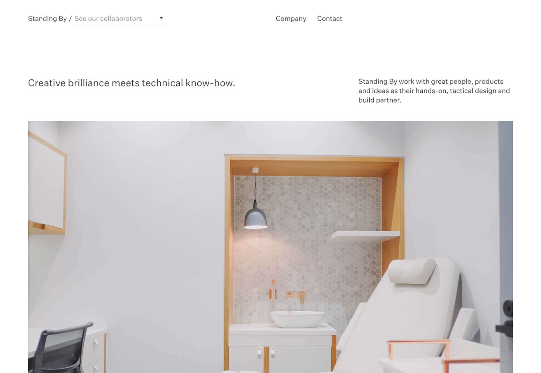 19 Best New Portfolio Sites, July 2017 standingby