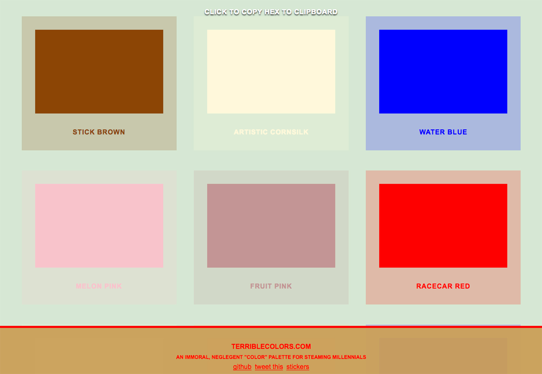 What’s New for Designers, July 2017 terrible-colors