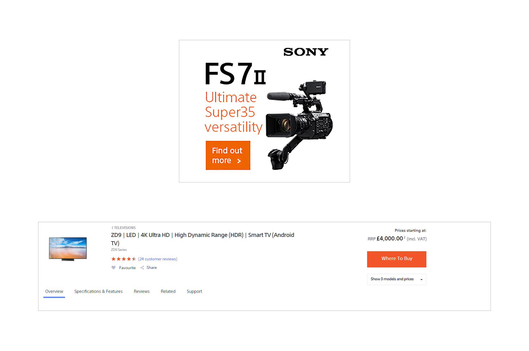 How to Design Banners That Clients Will Love sony