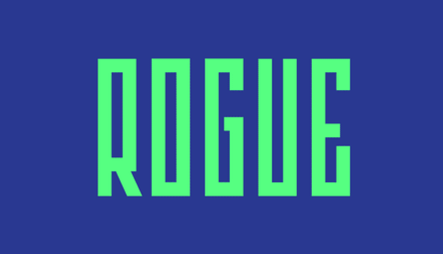 Free Download: Rogue Font r1