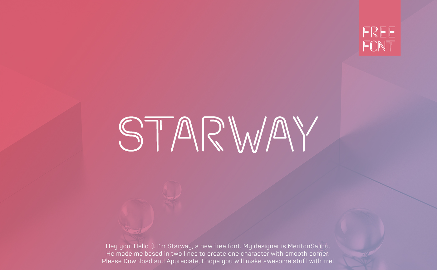 Free Download: Starway Font s1