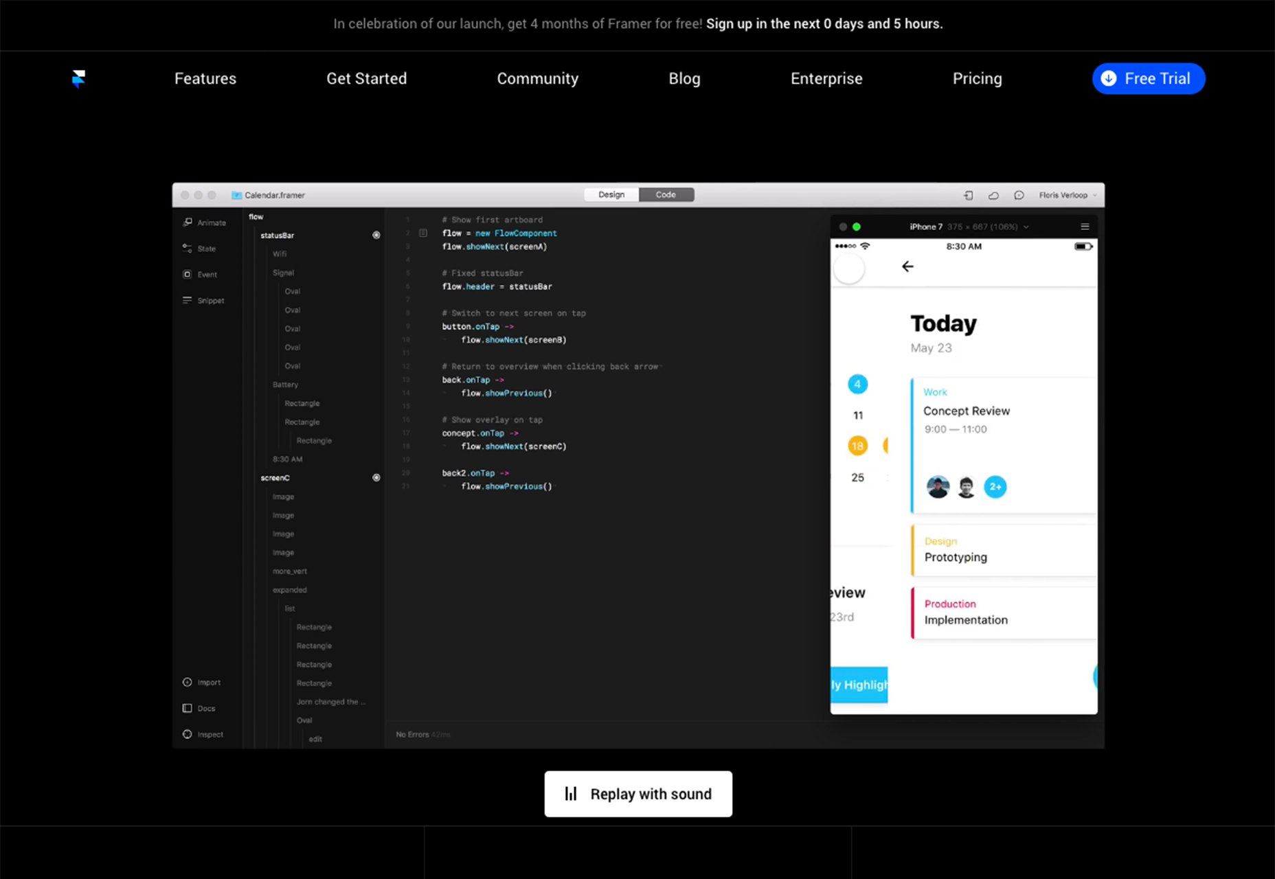 What’s New for Designers, June 2017 framer